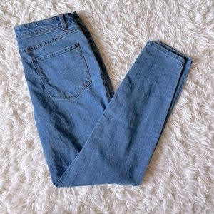 No Boundaries Juniors High Waisted Skinny Jeans, Size 13
